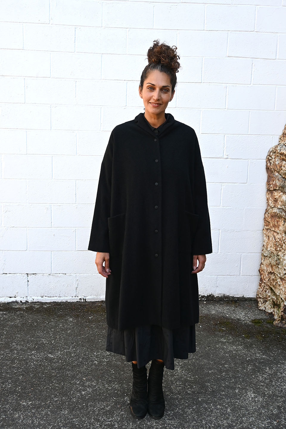 P1850 Coat Nero
