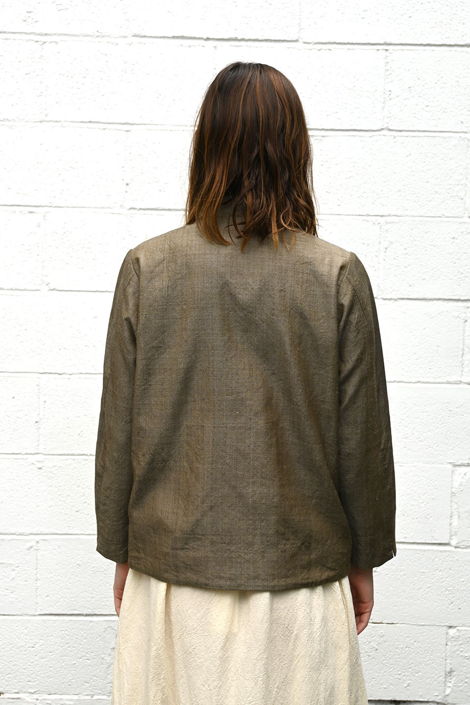 Flower Beads Short Jacket