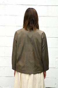 Flower Beads Short Jacket