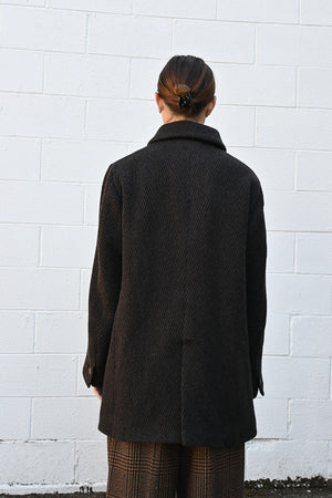 Wool Jacket with Stitch detail