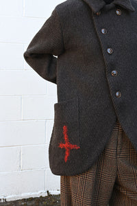 Wool Jacket with Stitch detail
