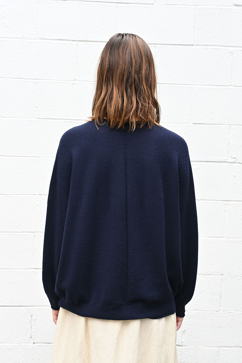 Navy Crewneck Sweater
