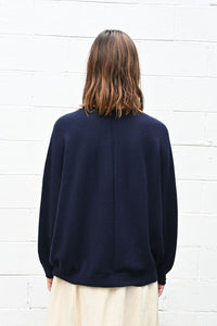 Navy Crewneck Sweater