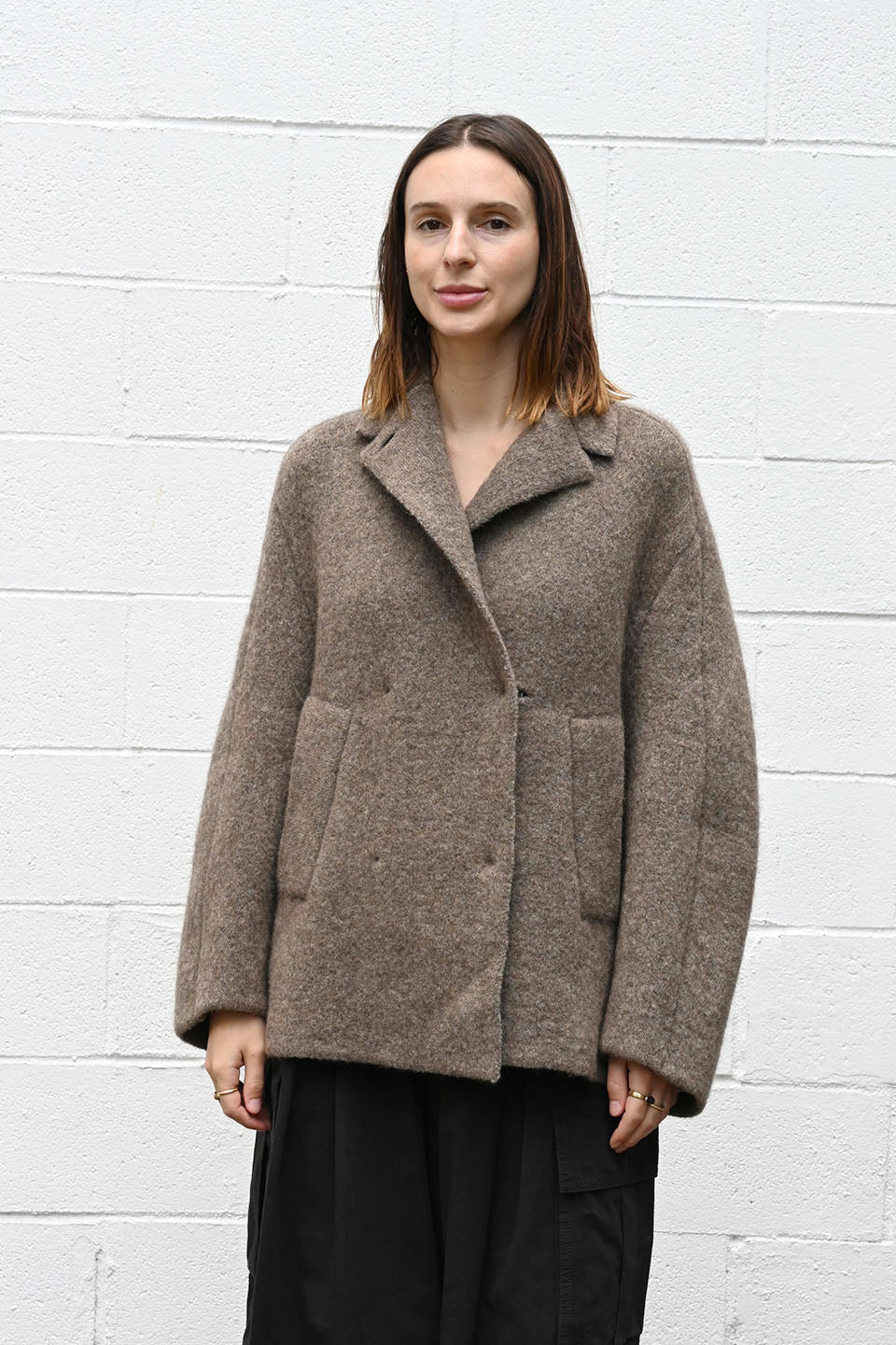 Bob's Coat Taupe