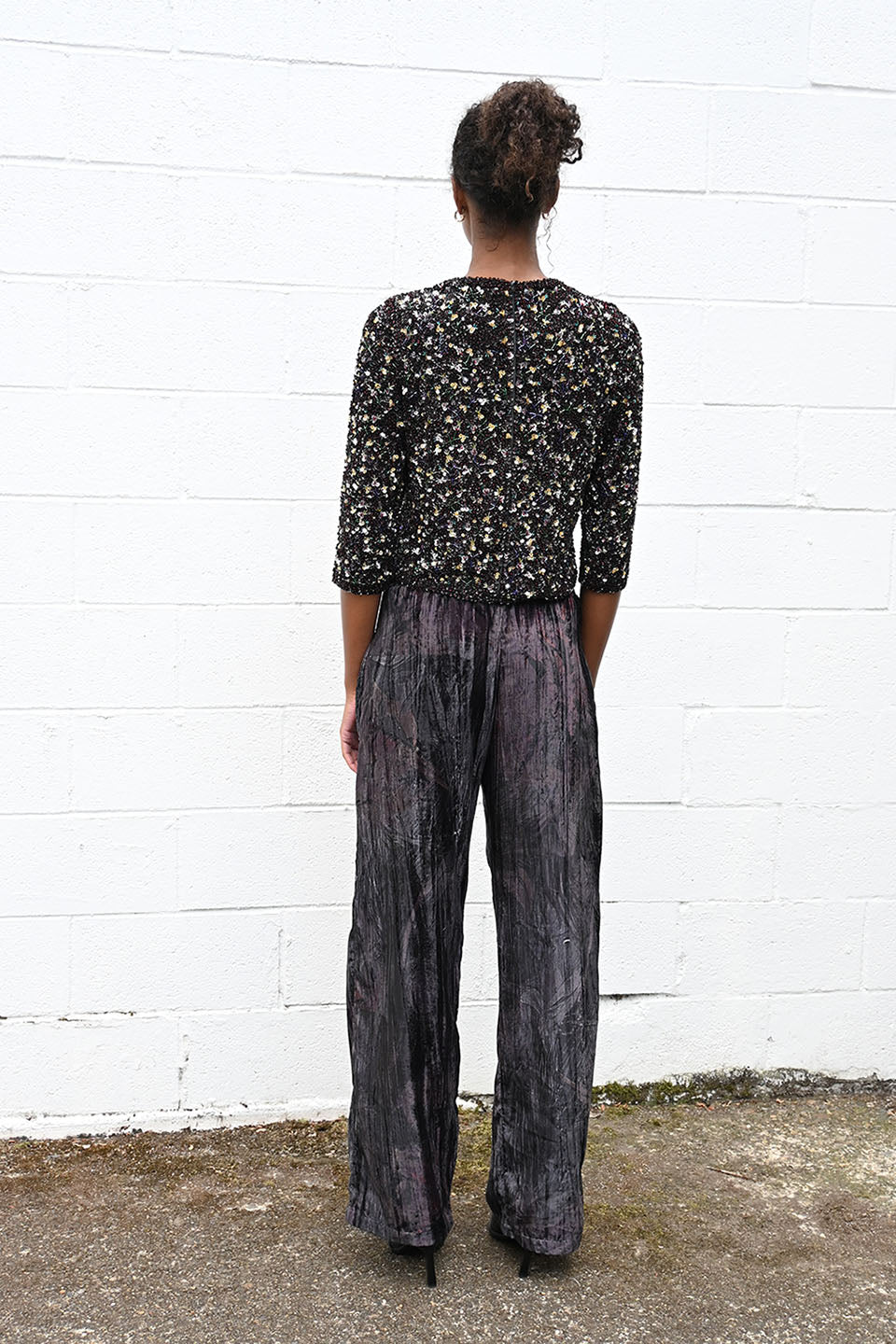 Multicolor Sequined Top