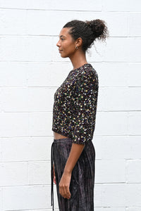 Multicolor Sequined Top