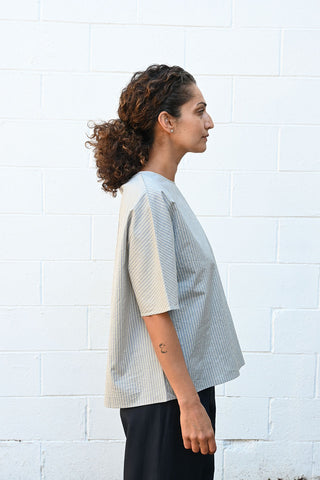 P1698 Striped Cielo Top
