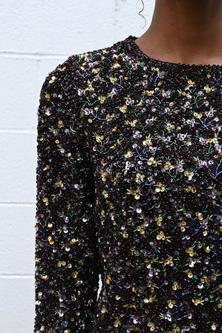 Multicolor Sequined Top