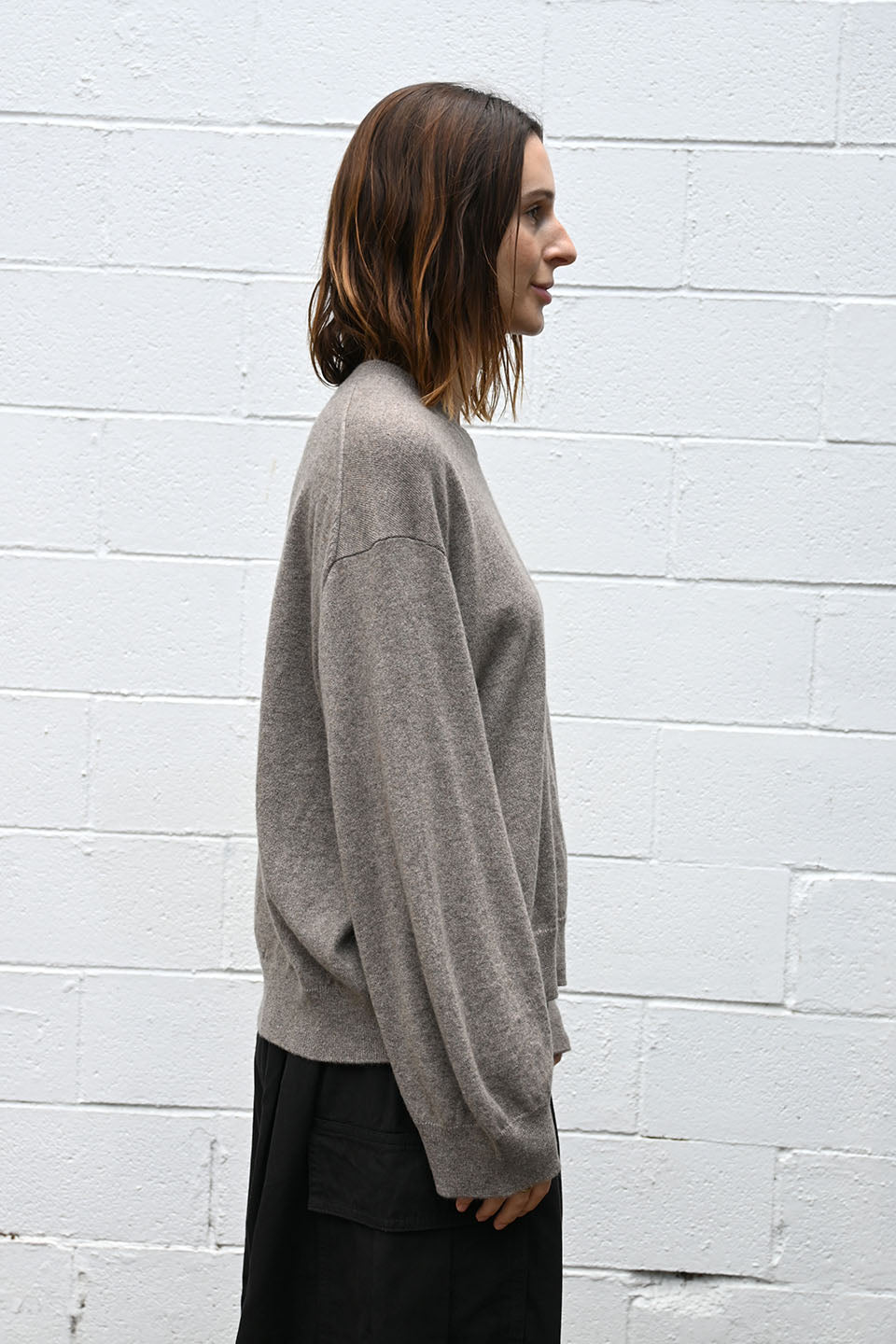 Cashmere Pullover Natural