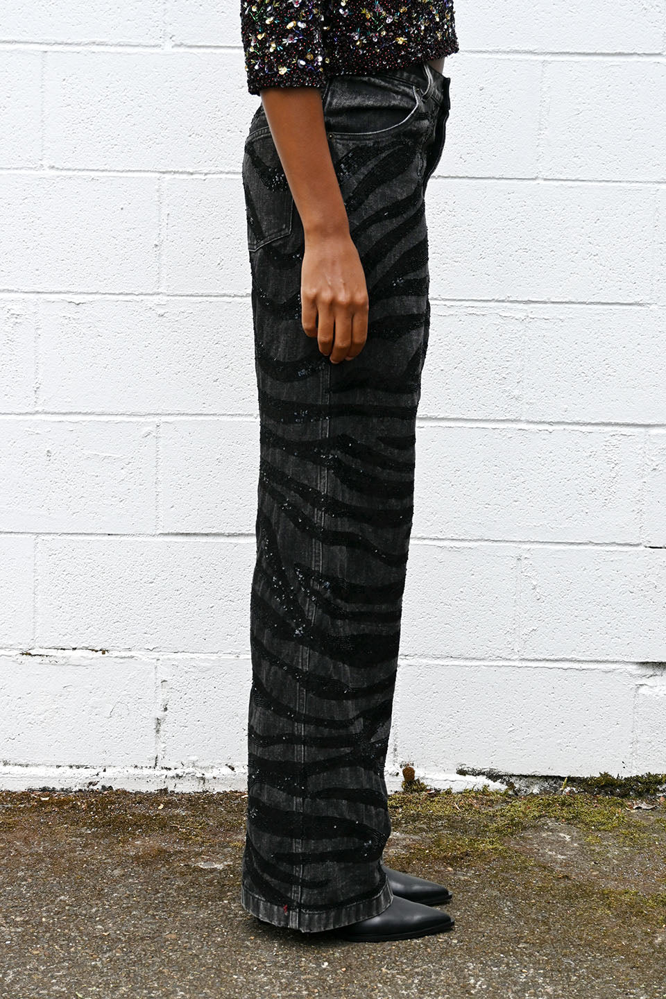 Embroidered Jeans