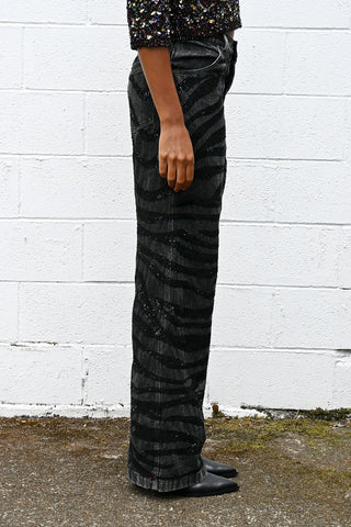 Embroidered Jeans