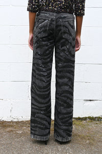 Embroidered Jeans