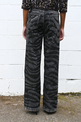 Embroidered Jeans