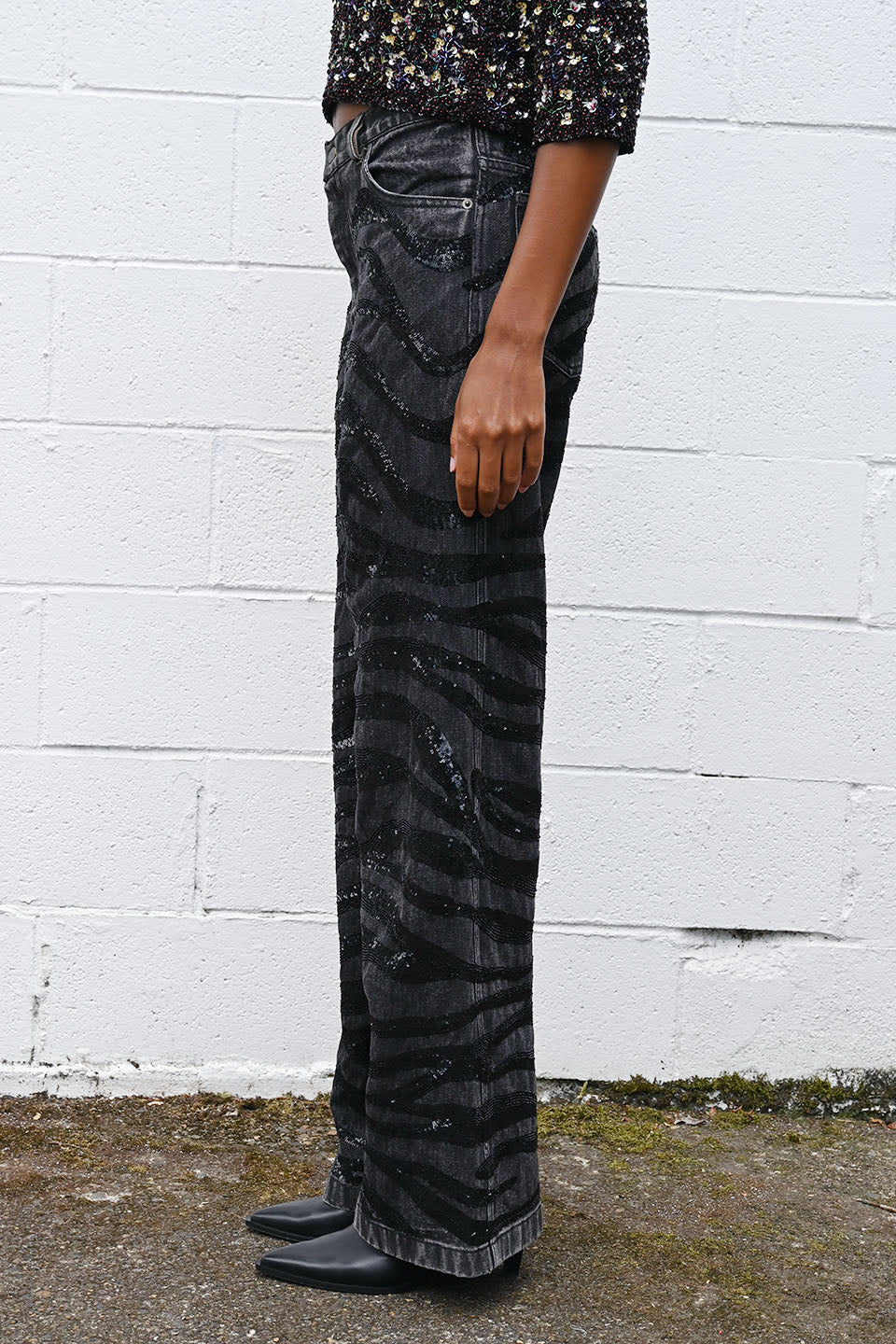 Embroidered Jeans