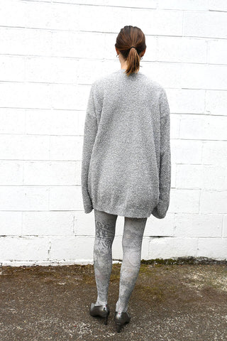 Floral Metallic Tights