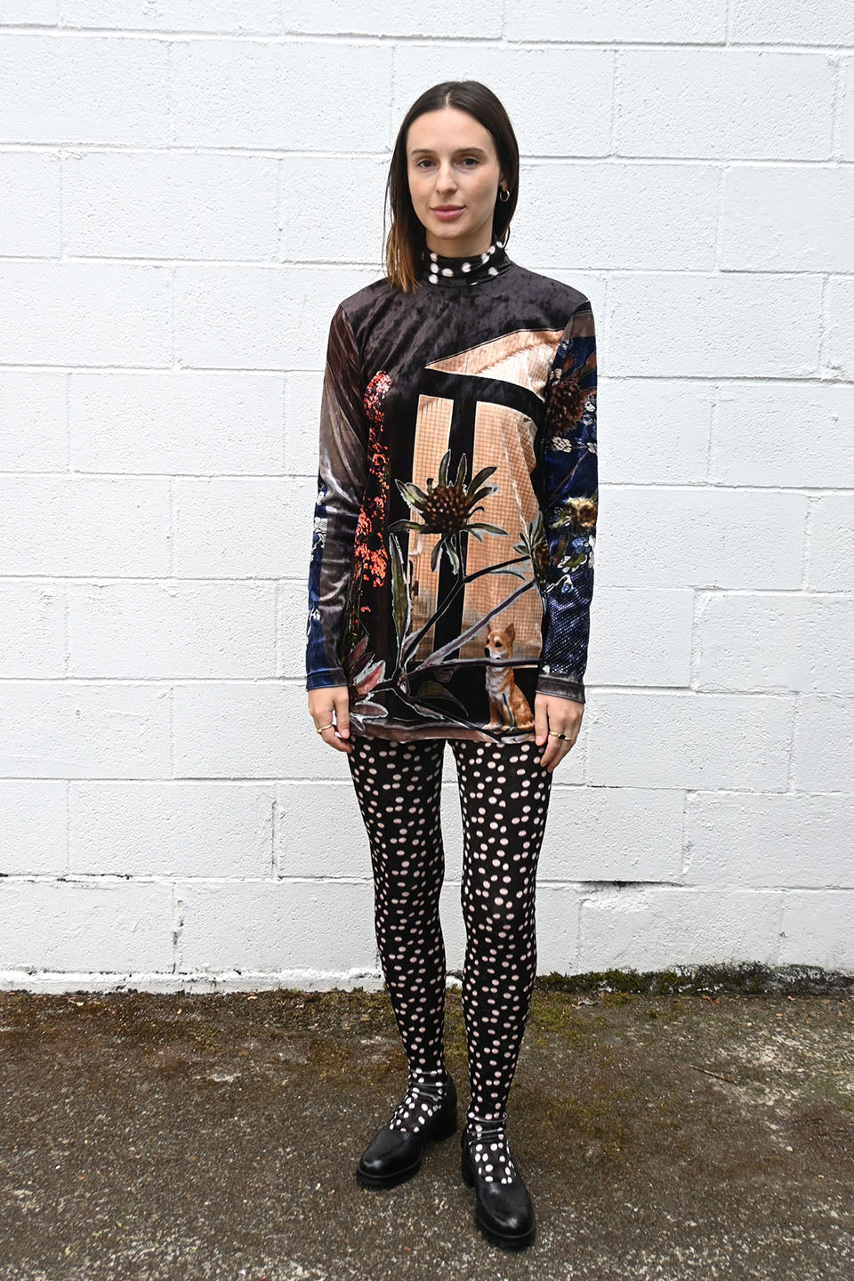 Print Second Skin Top