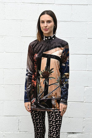 Print Second Skin Top