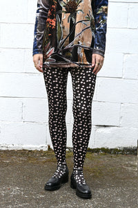 Spotted Velvet Tights