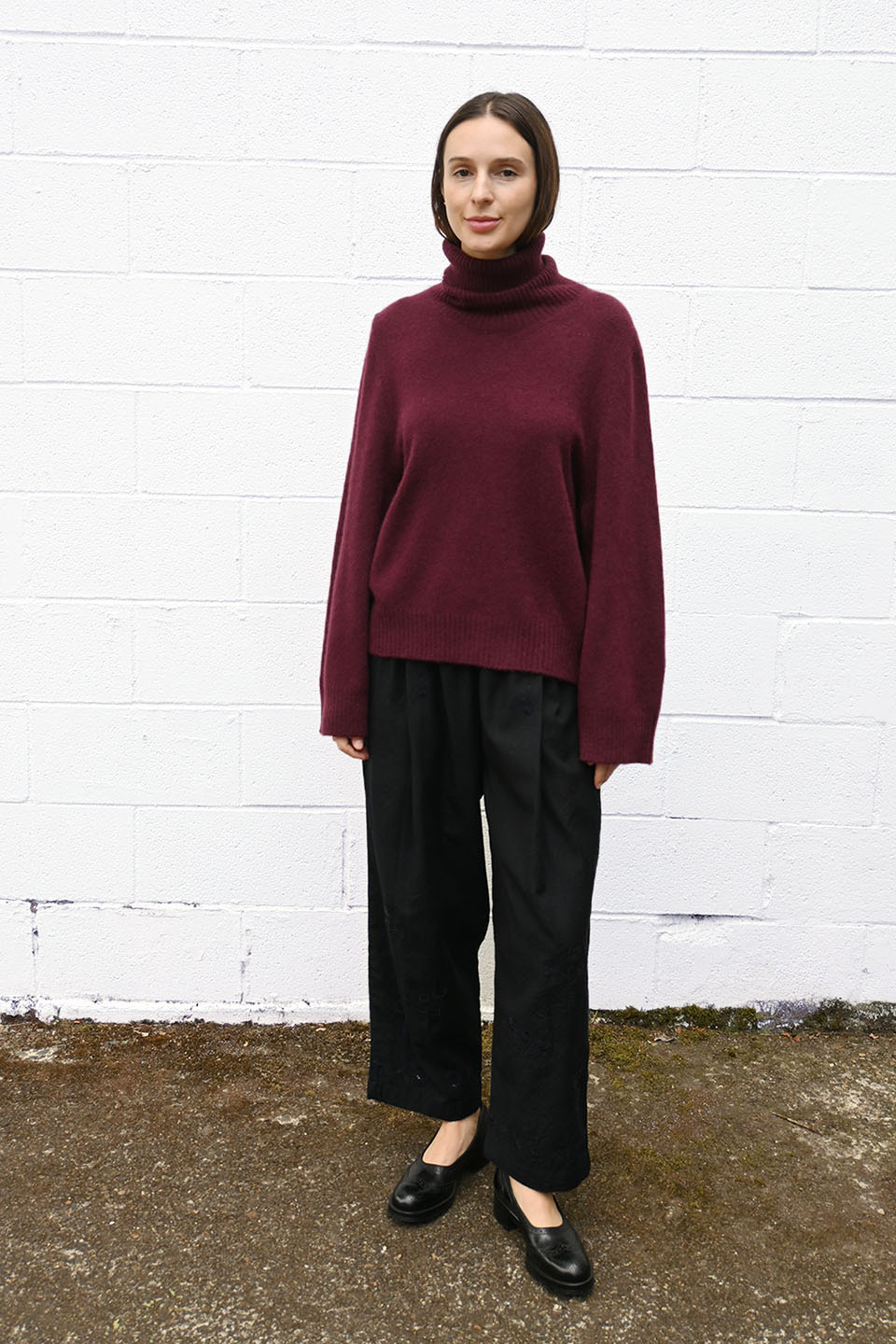 Cherry Turtleneck