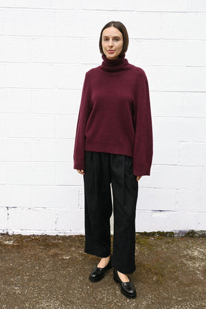 Cherry Turtleneck