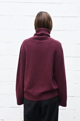 Cherry Turtleneck