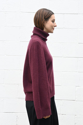 Cherry Turtleneck