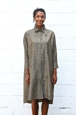 Mini Purana Loose Fit Shirt Dress
