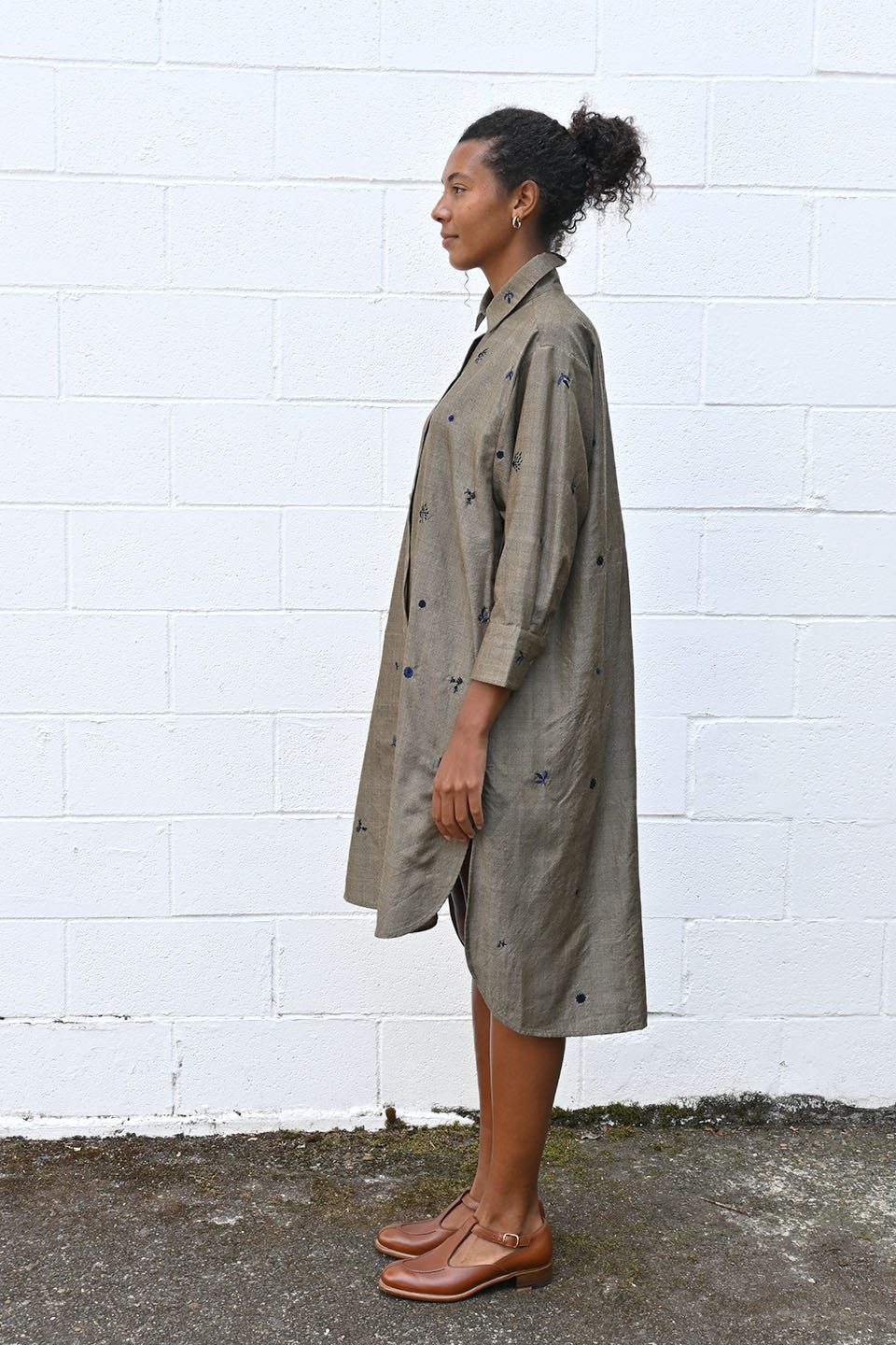 Mini Purana Loose Fit Shirt Dress