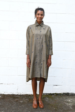 Mini Purana Loose Fit Shirt Dress