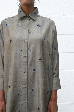 Mini Purana Loose Fit Shirt Dress