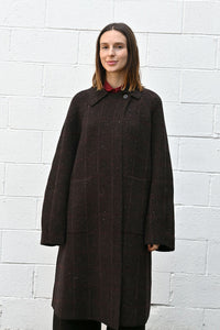 Long Heathered Coat