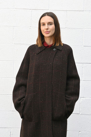 Long Heathered Coat