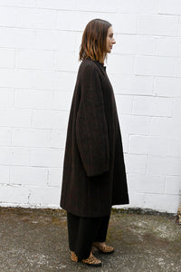 Long Heathered Coat