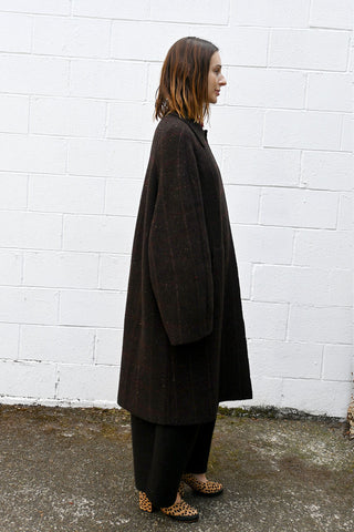 Long Heathered Coat