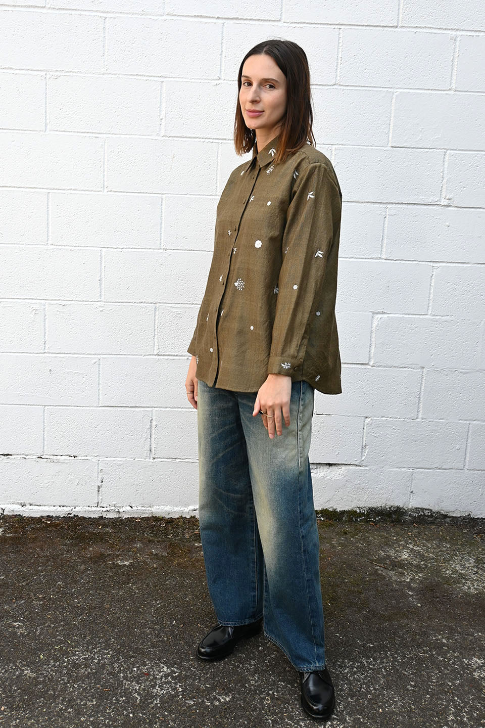 Mid Khaki Purana Shirt