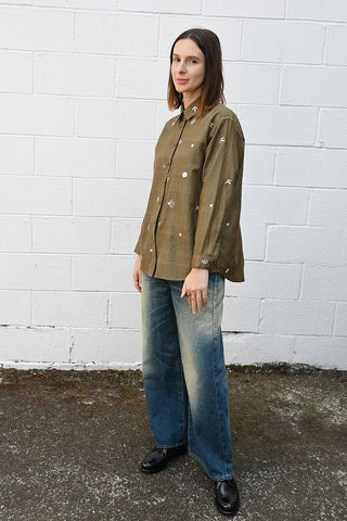 Mid Khaki Purana Shirt