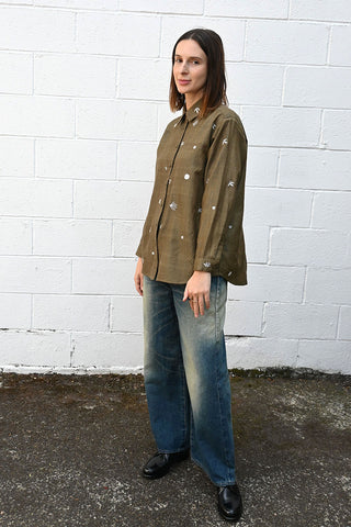 Mid Khaki Purana Shirt