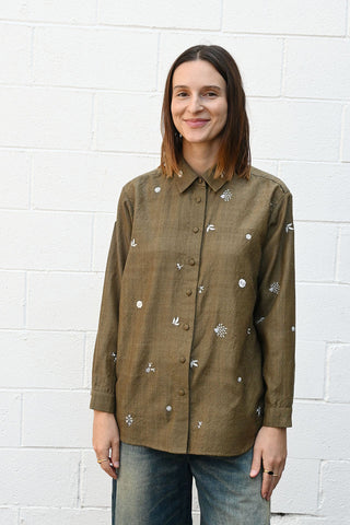 Mid Khaki Purana Shirt