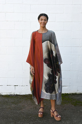 Printed Caftan Dress