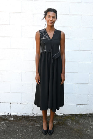 Wool Sleeveless Dress