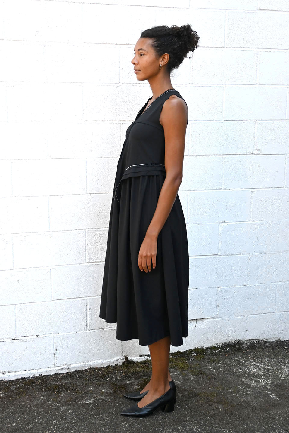 Wool Sleeveless Dress