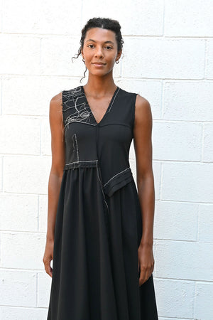 Wool Sleeveless Dress