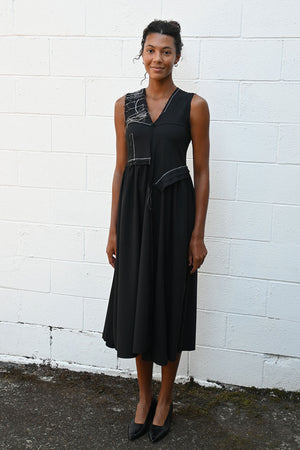 Wool Sleeveless Dress