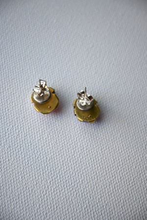 Tiny Mismatched Purple/Pink Studs