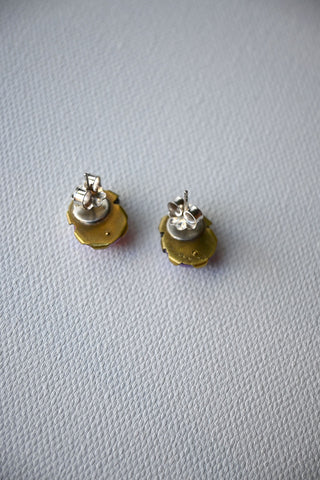 Tiny Mismatched Purple/Pink Studs