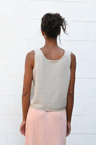 Cashmere Top Oatmeal