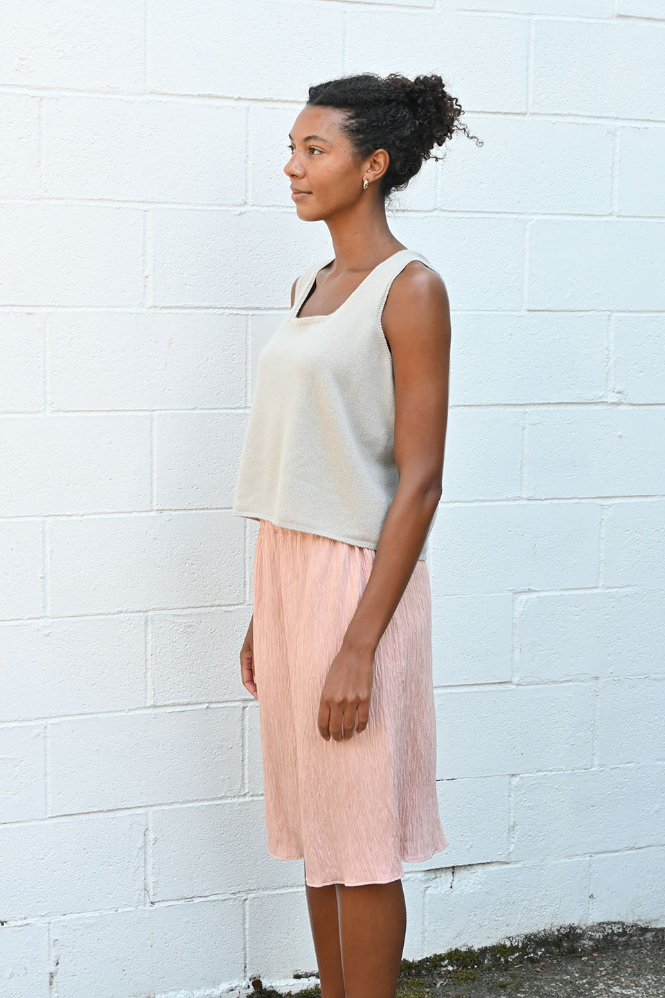 Cashmere Top Oatmeal