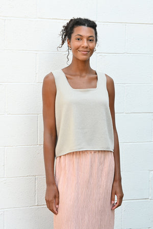 Cashmere Top Oatmeal