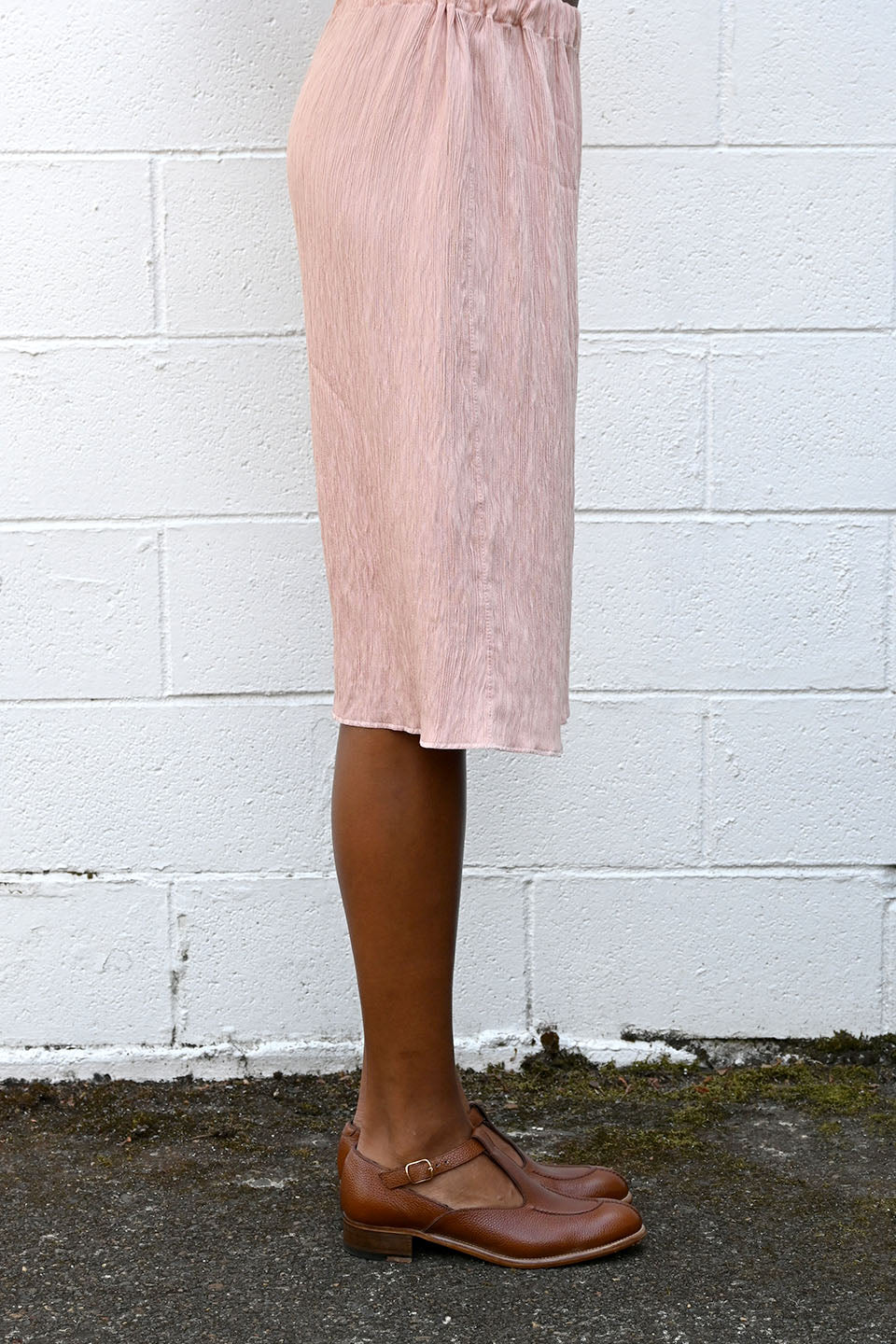 Rose Pleated Skirt
