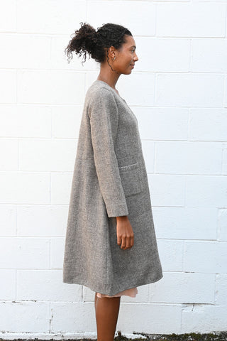 Devon Wool Dress Grey